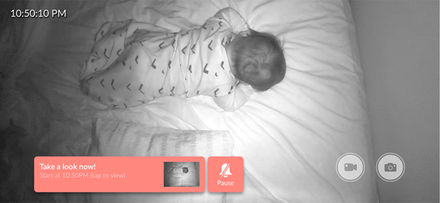 Our Baby's Swaddle Was Covering Her Face Cubo Ai Lights Out