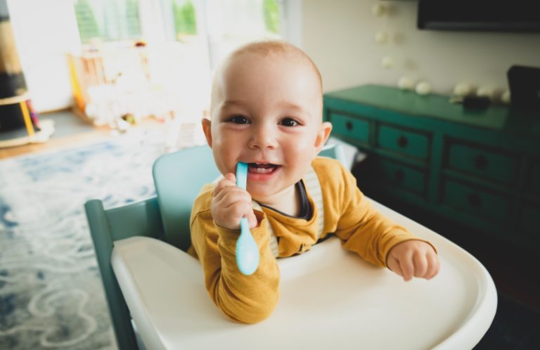 when can babies try baby food