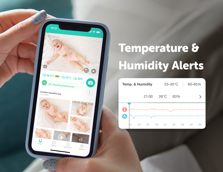 temperature & humidity alerts  